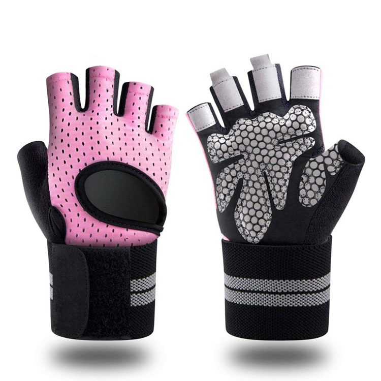 Gym Fitness Weight Lifting Gloves with Wrist Support