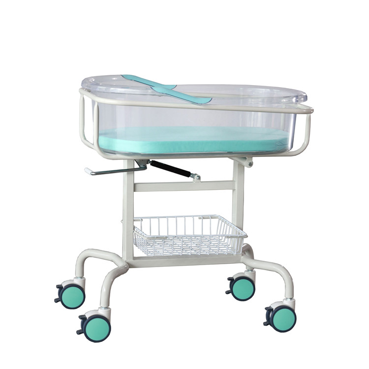 Dragon Hot Sale Factory Wholesale Manual Hospital Medical Baby Bed