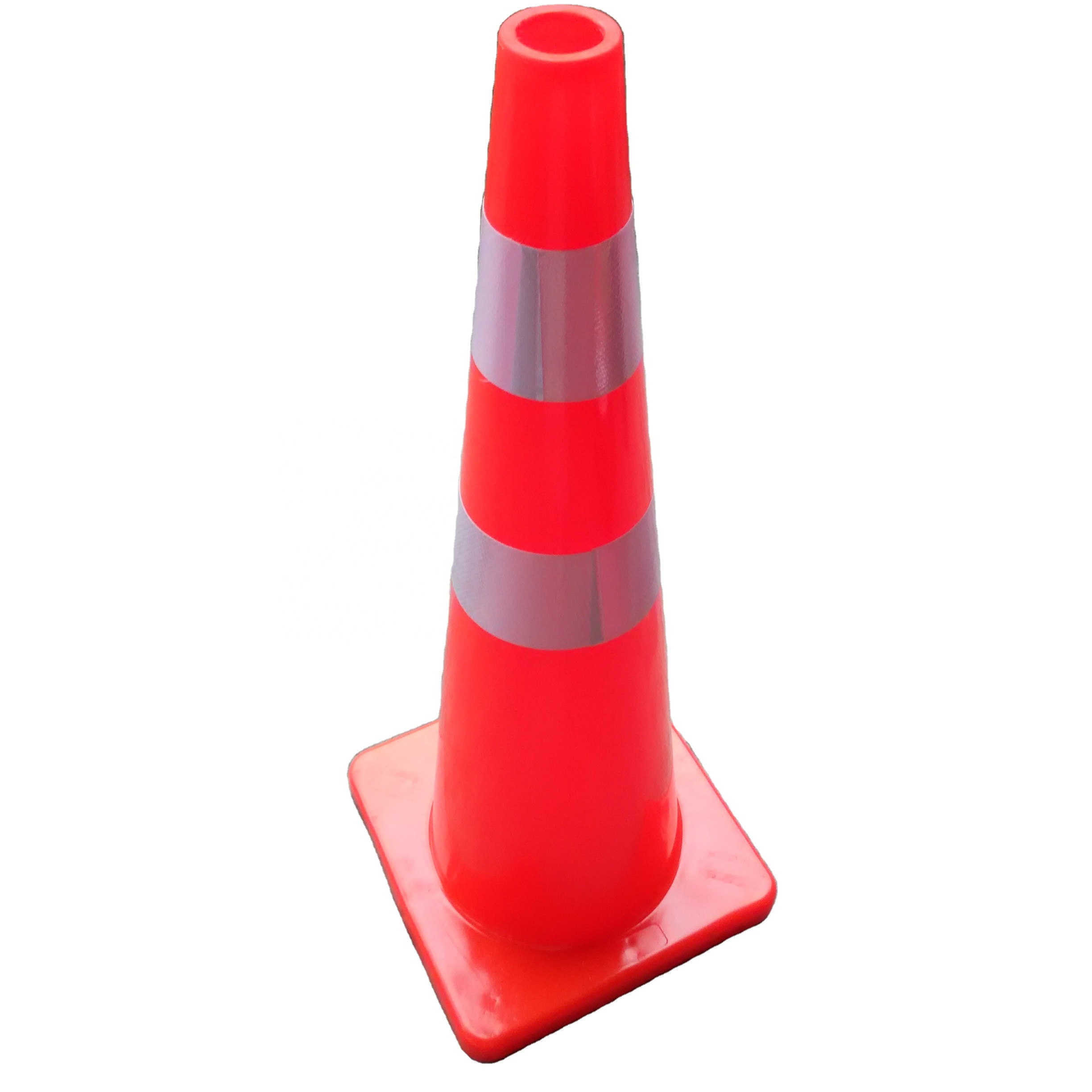 900mm Flexible Orange Reflective Soft PVC Safety Traffic Cones