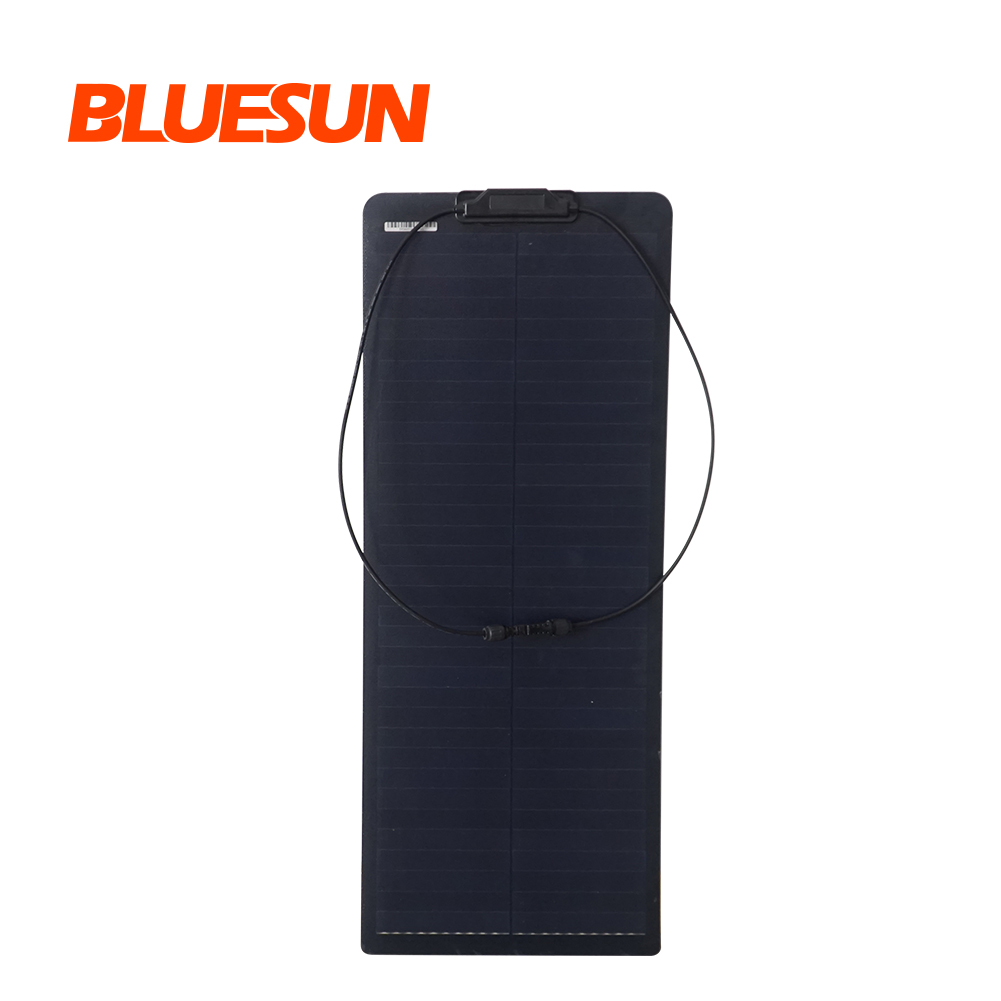 Solar panels all black 50w 150w 160w 275w portatil portable solar panel flexible 150 w car yacht semi flex solar panel 300w