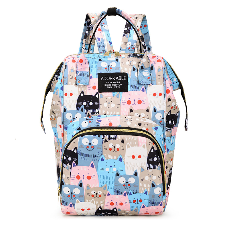 Lovely Large Capacity Diaper Bag Backpack Light Nappy Bag New Fashion Mummy Bag
