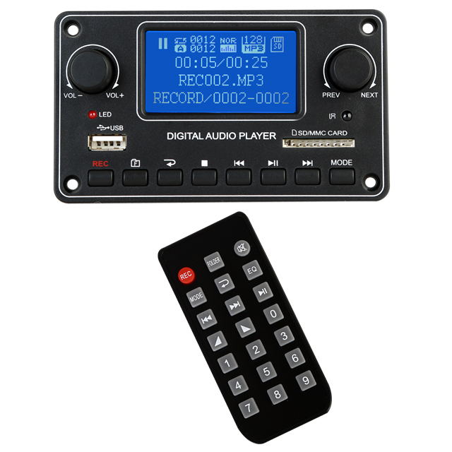 RTS, оптовая продажа с фабрики, Teampie, цифровой аудио, MP3-плеер, печатная плата с точечной матрицей, ЖК-дисплей, TDM157