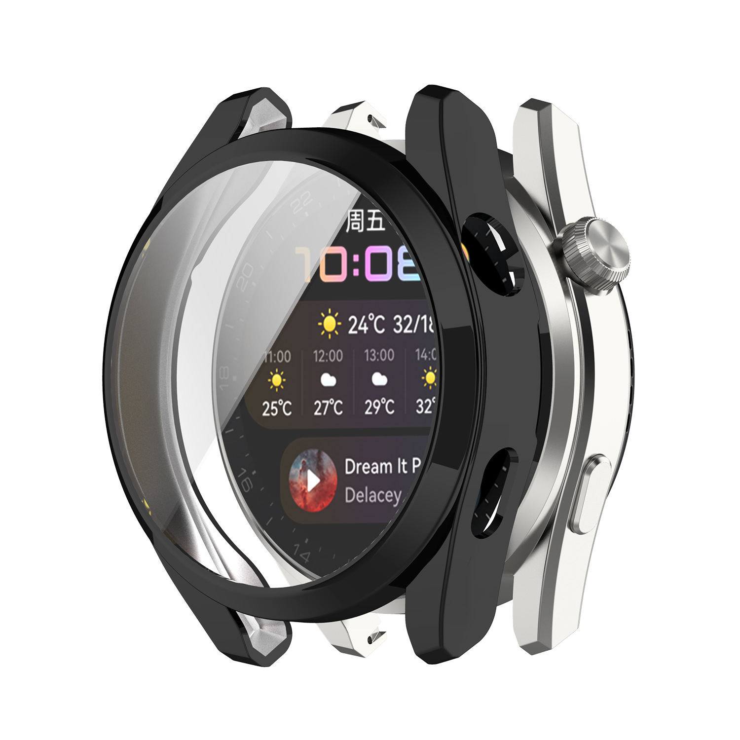 New Low MOQ Soft TPU Watch Protector Travel Case Accessories For Huawei Watch 3 46mm Protective Shell