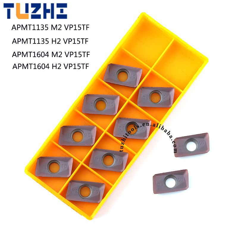 APMT1604 APMT1135 PDER M2 H2 VP15TF carbide insert milling cutter APMT 1135 APMT1604CNC CNC lathe turning tool