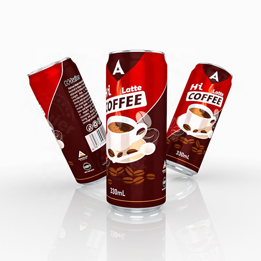Chinese Manufacturer High Quality Canned 330ml Health Beverage Great Flavor Free Sample Free Design Energy Cold Coffee Drinks