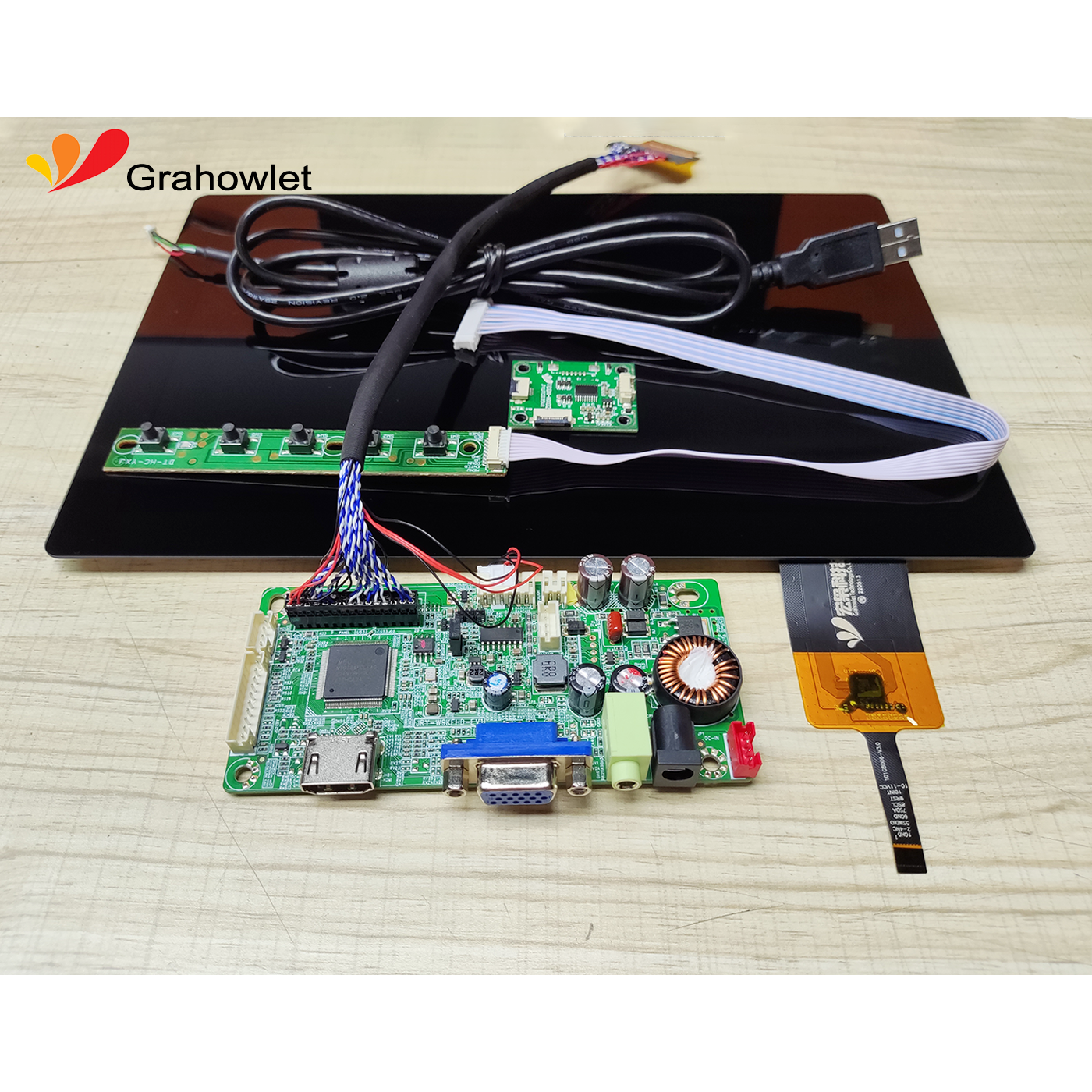 OEM IPS 7,8,9,10, 1,10, 4,12, 1,13, 3 дюймовый usb сенсорный экран + tft ЖК-дисплей для raspberry pi