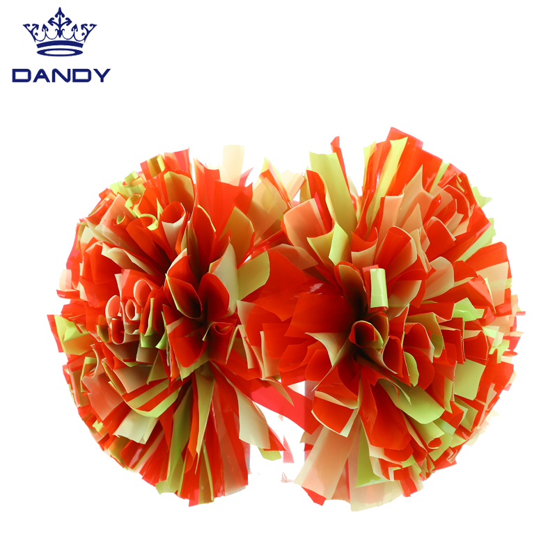 High Quality Plastic Glittering Cheer Pom Poms For Cheerleading