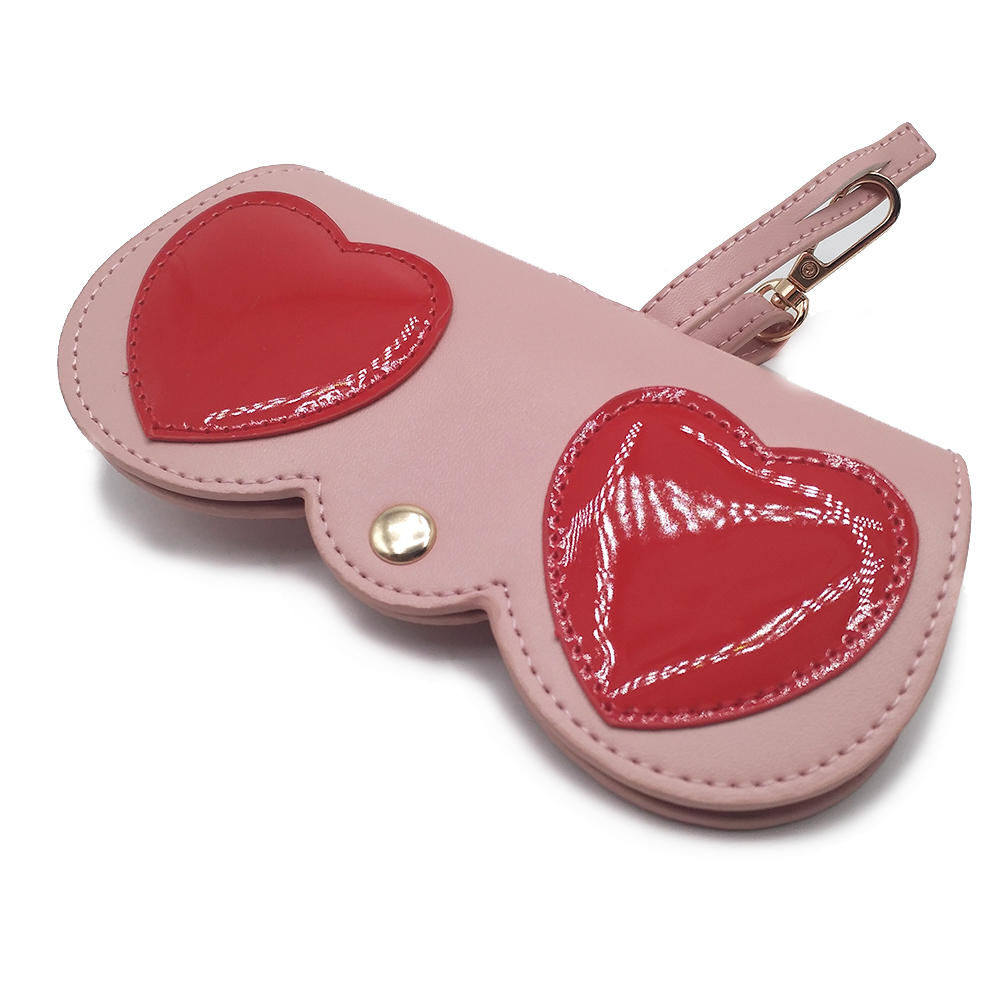 Fashion Sunglasses Case Pouch Soft Bag With Hook Hanging on Handbag Sunglasses case