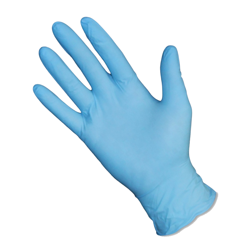 Disposable General Purpose Blue Nitrile Guantes High Quality Touchntuff Examination Latex Gloves