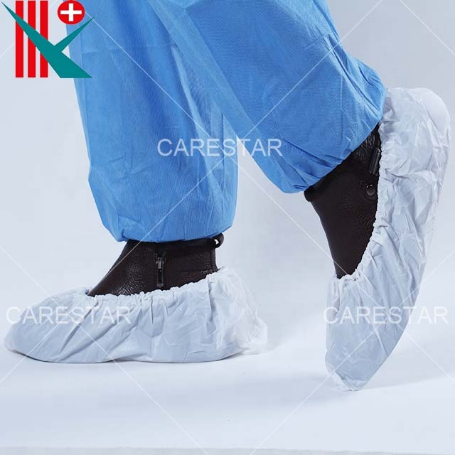 Одноразовые CPE бахилы, сделанные вручную