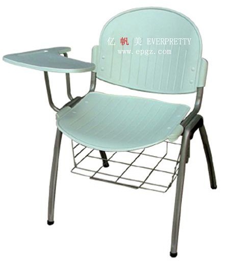 School Classroom Furniture Colorful Plastic Sketching Chair Drawing Chair with Writing Pad for Kids