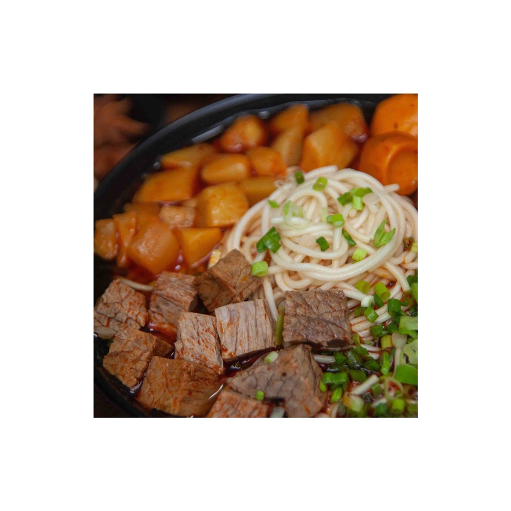 Оптовая продажа, китайская вкусная Пряная мгновенная халяльная пища, горячая и кислая вермишель