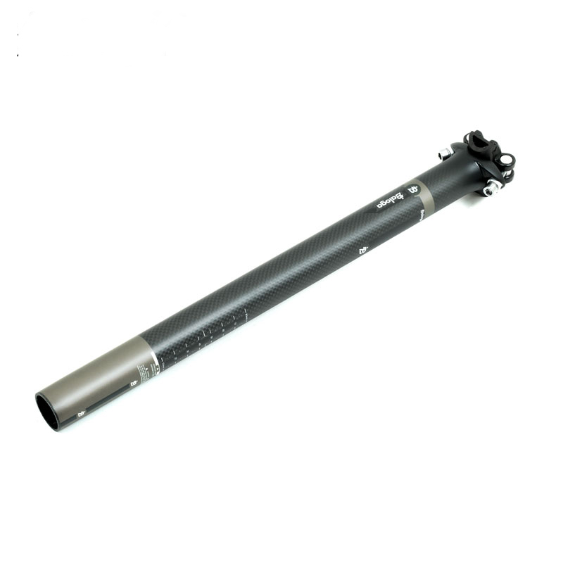 High Quality 400MM Matte Bicycle Seatpost MTB Cycling Carbon Fiber Mountain Bike Bicycle Seat Post