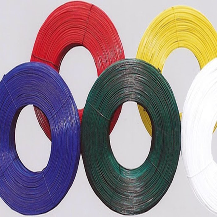 PVC coated wire colorful wire diameter 0.8mm-4mm