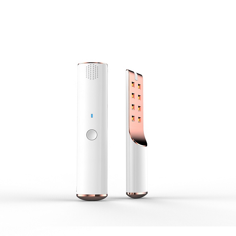 UV Light Sanitizer Wand Sterilizer with E-Book Foldable Sterilization Built-in Battery 18 UVC LEDs kills 99.9% of Germs Bacteria
