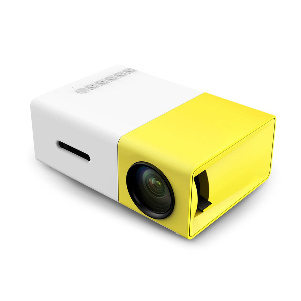 YG300 LCD LED Mini Projector 480x272 Pixels Supports 1080P HDMI USB Audio Portable Home Media Video Player