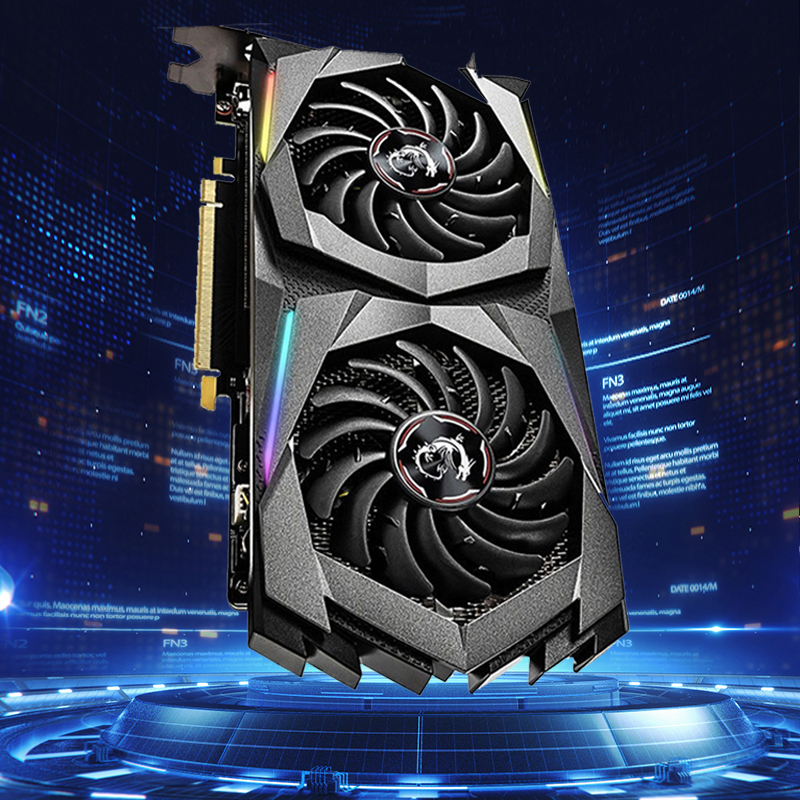 Для Msi Geforce Rtx 2060 Gaming X 8g Super Dragon 8 Гб компьютерная игровая видеокарта поддержка Msi Rtx 2060 Super 8 Гб 2060 с 8g Gpu