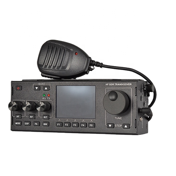 Новинка, яркий приемопередатчик HF SDR, Любительское радио, однополосное радио SSB USB LSB CW AM FM, дисплей с динамическим водопадом, 3800 мАч