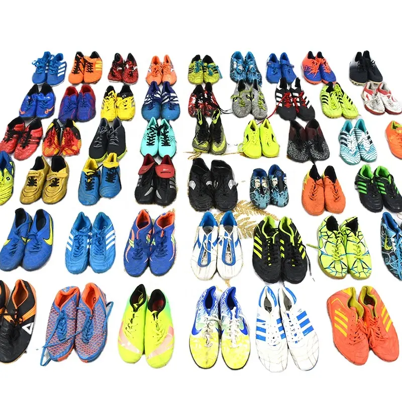 2022 New fashion wholesale second Hand sports shoe used soccer shoes for sale usa