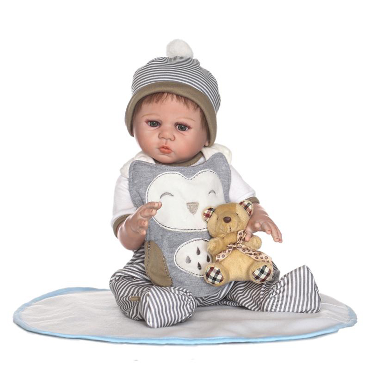 Factory Supplier Inflatable Realistic Reborn Dolls for Children Role Pretend Play Toy Lifelike Baby Doll