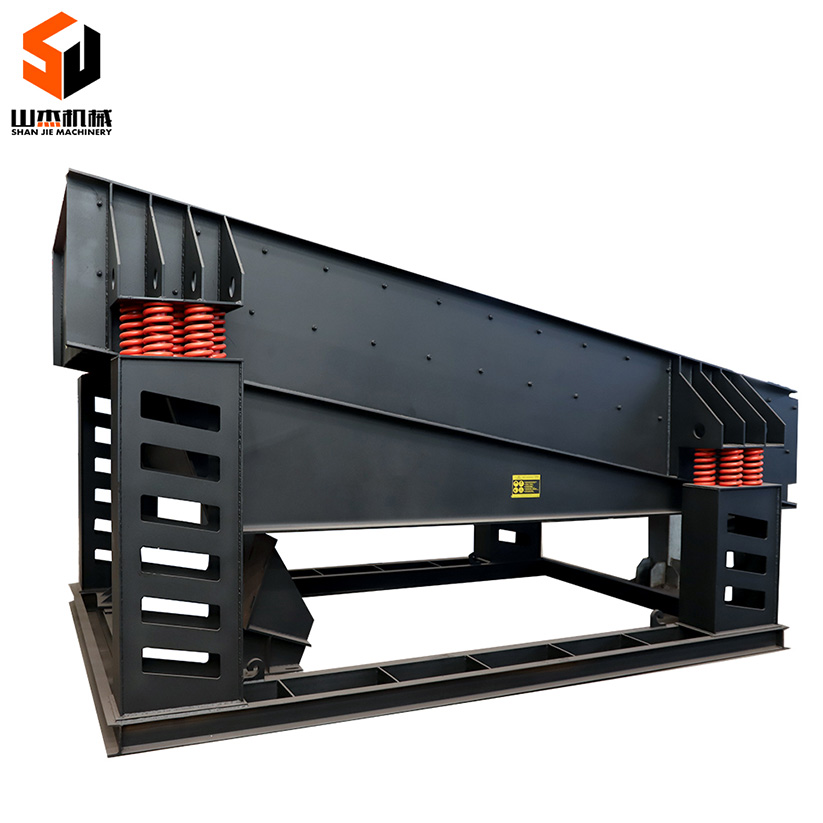 Stable performance large-yield electrical mineral ore vibrating feeder