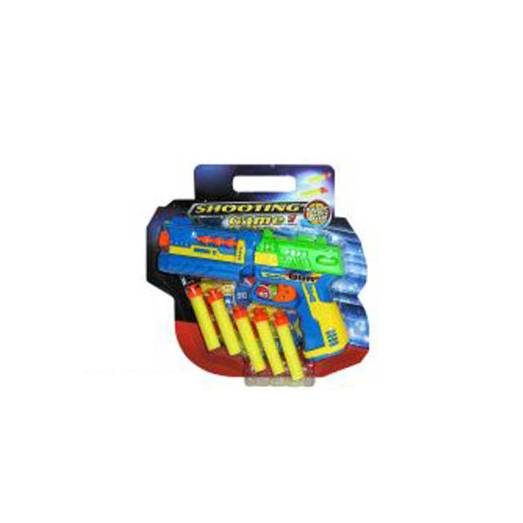 Super quality plastic air soft bullet shooting toy gun for wholesales