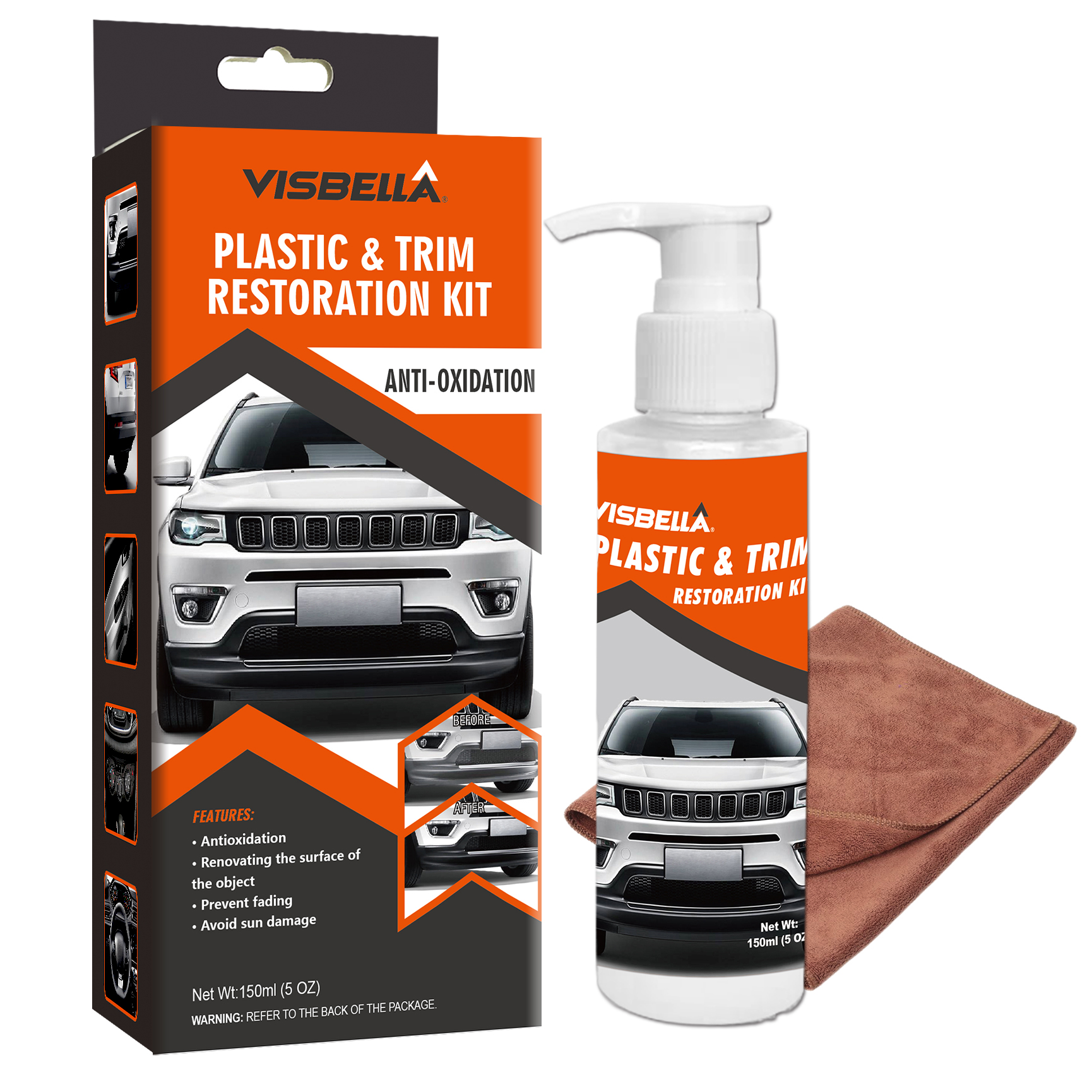 Nasca superior Auto Plastic Restoration Kit