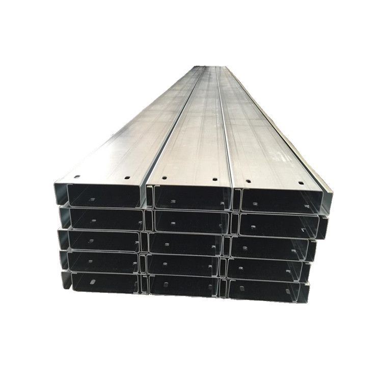 A36 SS400 S235 S275 S355 Q235 Q355 горячекатаный и холодный изгиб C Purlin C канальный стальной стержень