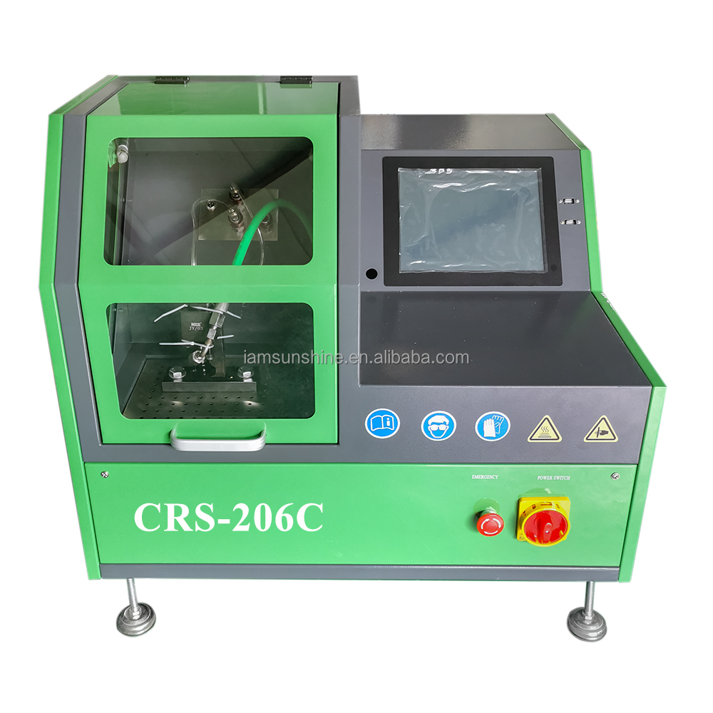 С гарантией CRS-206C инжектор тест Стенд Ремонт common rail Инжектор и пьезо инжектор опционально добавить QR,Bip Китай сделал EPS205