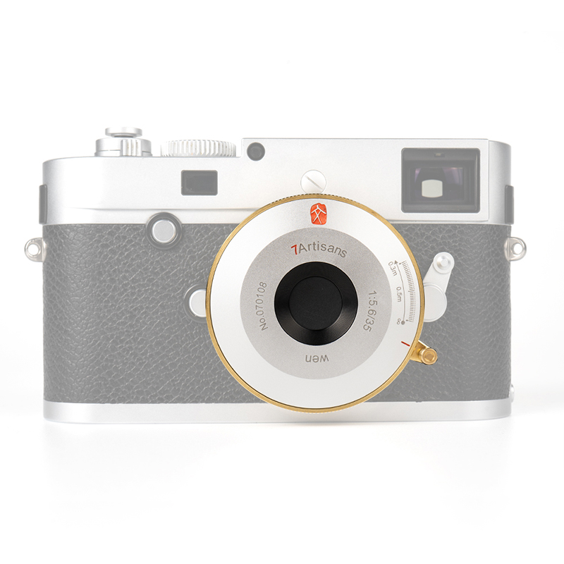 7 artisans M35mm F5.6 объектив блинчика полнокадрового формата ручная фокусировка ультра-тонкий объектив камеры с Leica M LM объектив крепление
