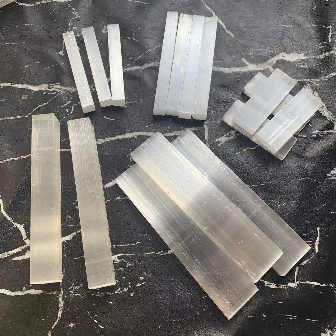 Wholesale High Quality Natural Selenite Stick Energy Raw Stone Rough Crystals stones Selenite tower for Fengshui
