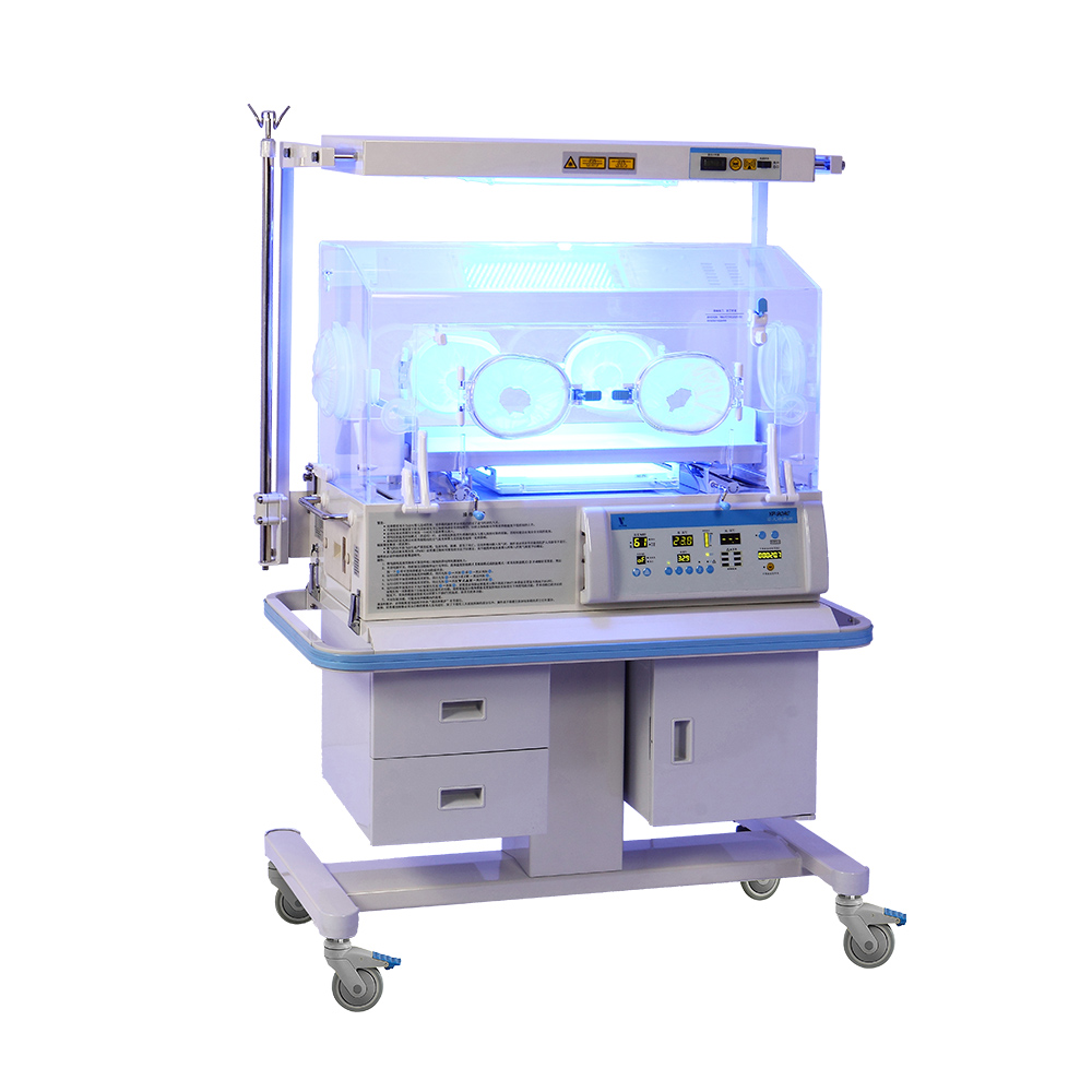 Factory supply New born baby trolley incubator infant with oxygen concentration infant incubator