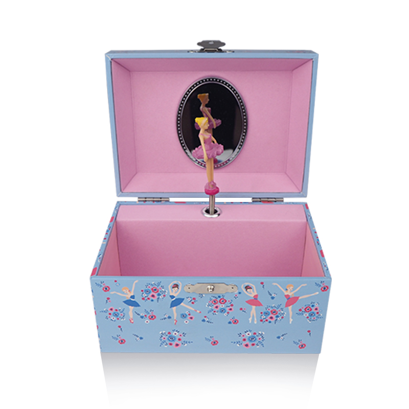 Musical Jewelry Box/ Lockable Jewelry Organizer  Thickened Frame  Holiday gift