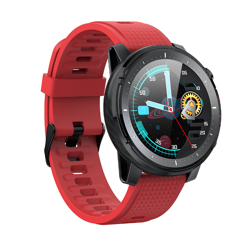 L15 Smart Watch Men 1.3inch Full-fit Round Retina Display Music Control Camera Flashlight PK L5 L9 Smartwatch IP68 Waterproof