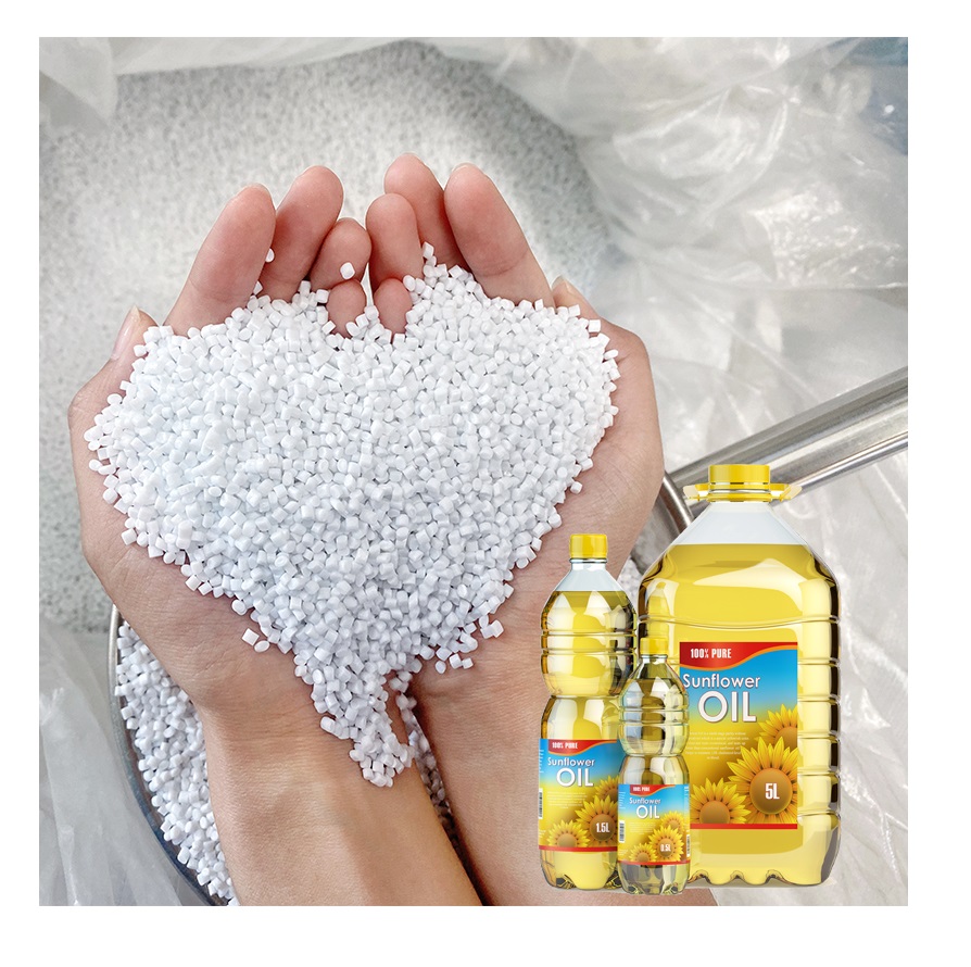 Hot Selling High Quality Polyester PET Bottle Grade Chips For Edible Oil bottles For Injection Molding