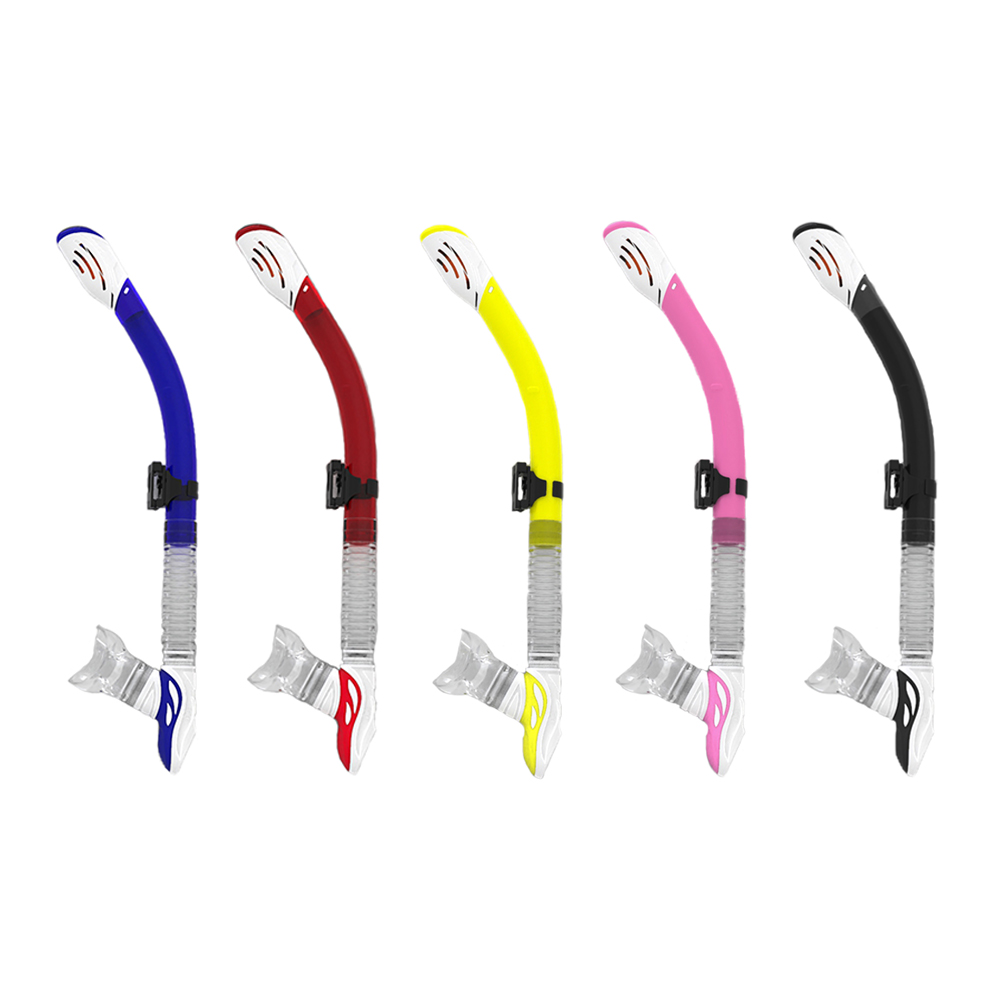 Multiple Colors Hot Selling Swimming Snorkel High Quality Silicone Snorkel Tube Adult Unisex S005