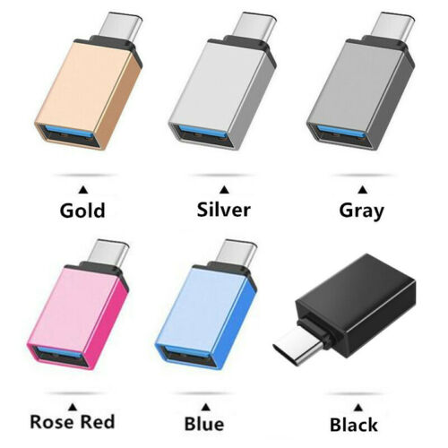 Переходник OTG с Type C на USB 3,0 мама для сотового телефона Apple MacBook