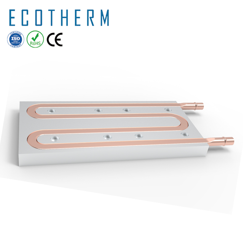 Inverter Charging pile NEVs heat sink Custom large size Liquid Cold Plate Aluminum Water Cooling Block For Ev Battery
