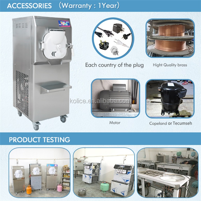 110V 220V Taylor Carpigiani Bravo CE ETL Carpigiani hard ice cream machine/hard ice cream making machine/batch freezer maker