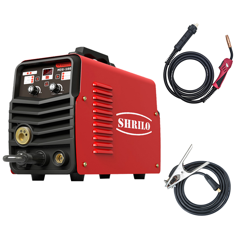 MIG-160 igbt inverter mig mag semi-automatic welding machine 3 in 1 mma tig mig welding machine