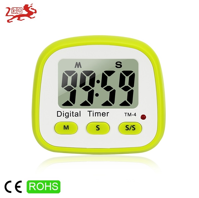 Mini Cute LCD Large Screen Display Food Cooking Electronic Countdown Digital Kitchen Timer