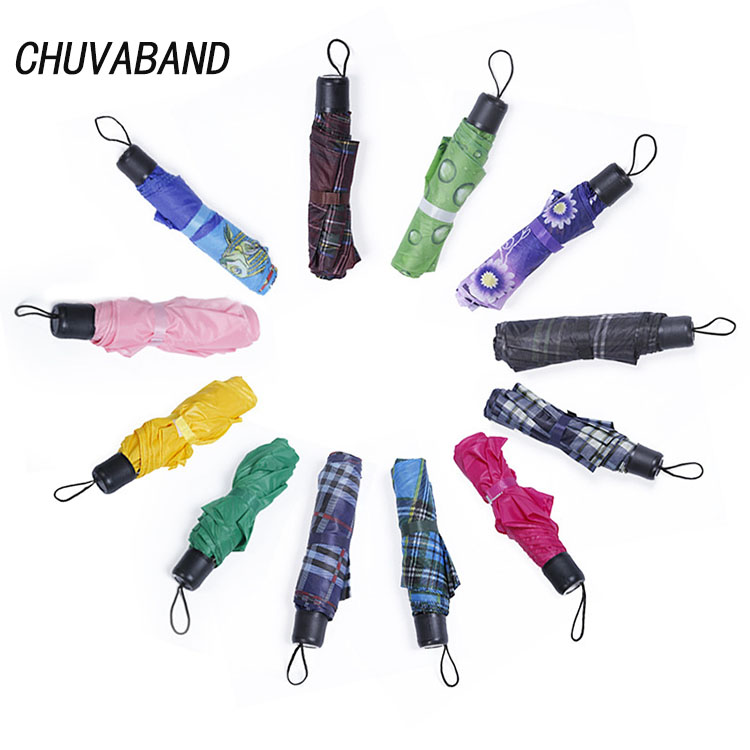 CHUVABAND 8K, оптовая продажа, Классический Клетчатый Зонт с логотипом на заказ, складной зонт от дождя Print3, высококачественные рекламные дешевые зонтики