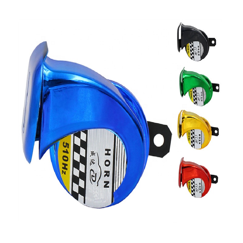 Motorcycle car universal snail horn waterproof strong 12V/24V anti-theft alarm horn car motorcycle accessories