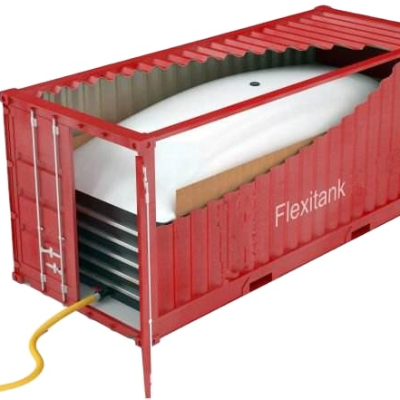 Фабричный латексный контейнер Flexitank для перевозки жидкостей, пищевых продуктов, 24000 литров