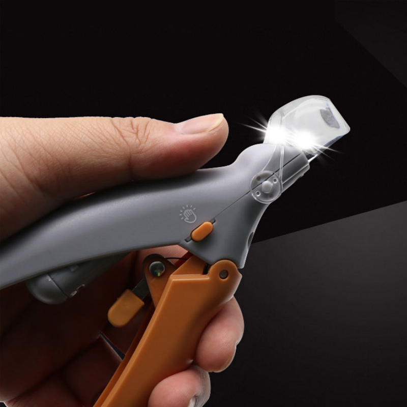 With Led Light Small Pet Supplies Cats Grooming Tool Pet Nail Scissors Stainless Steel Dogs Nail Clipper