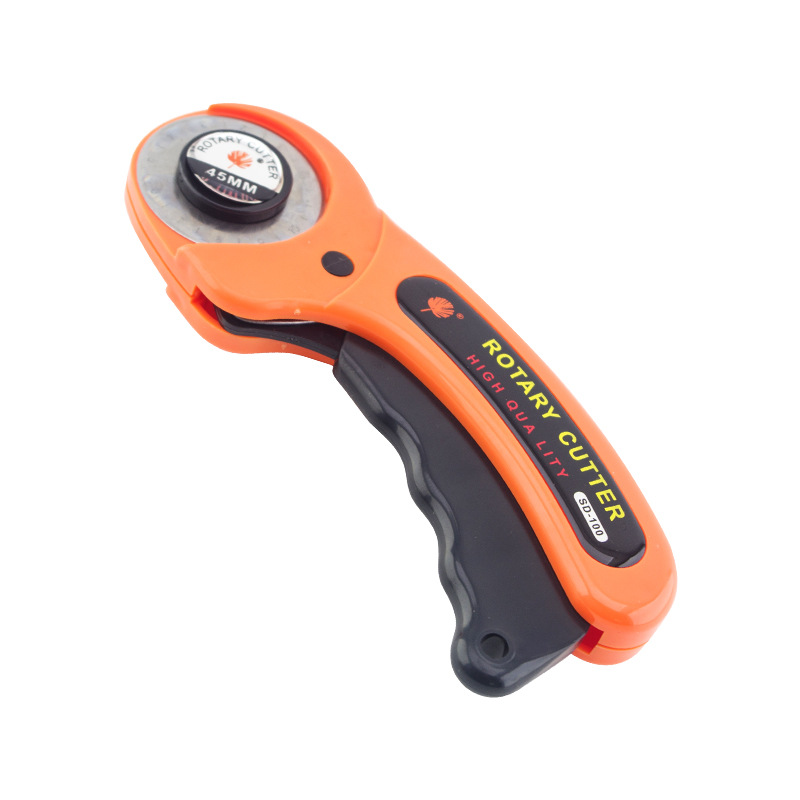 Patchwork hob Roller knife 45mm leather cutting knife with rubber ring cutting blade handle roller