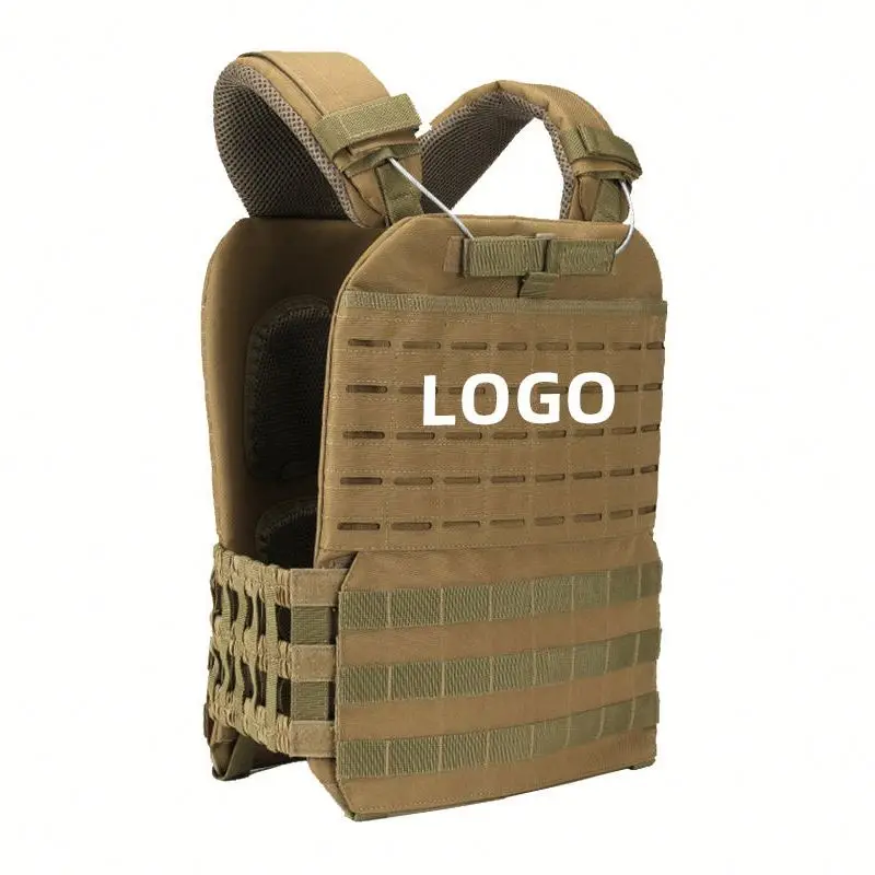 Waterproof Tactical Vest for Combat Training Security Body Equipment Made of Durable Polyester