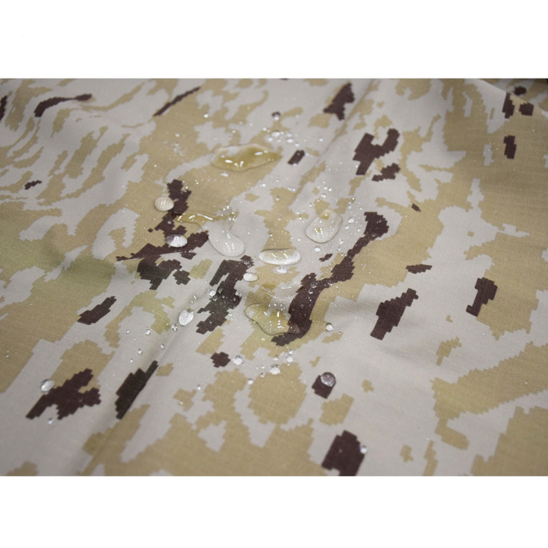 Nylon/cotton anti-infrared anti-bacterial desert digital camouflage waterproof cloth fabric
