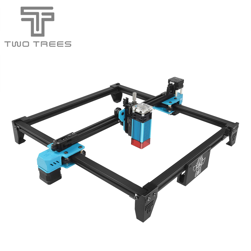 TWOTREES CNC nameplates 3d engraving machine laser engraving cutting for plastic