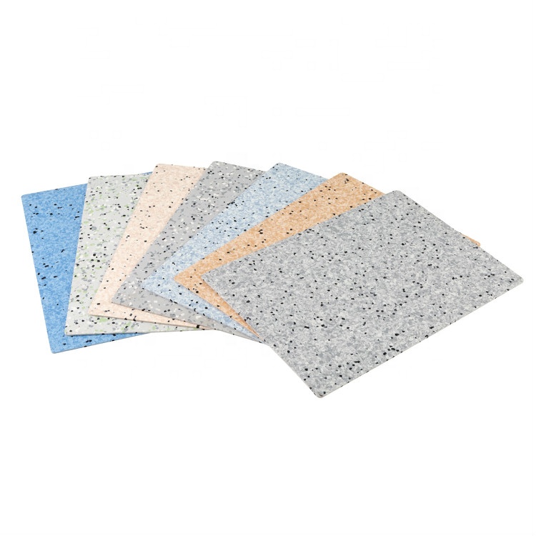 Marble Grey Look ESD PVC Vinyl Flooring Tiles Anti Static Floor Tile for Cleaning Room